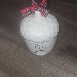 Rae Dunn White Ceramic Decor